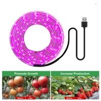 ราคา Led Grow Light Full Spectrum USB Grow Light Strip 5M 2835 SMD DC5V LED Phyto เทปสําหรับเมล็ดพืชดอกไม้เรือนกระจกในร่มผักดอกไม้ต้นกล้า FitolampyLight Tolo3041 (29678264314)