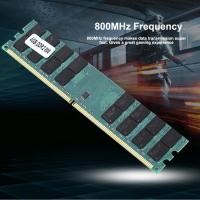 ราคา DDR2 RAM 4GB 800MHz หน่วยความจำขนาดใหญ่ ป้องกันการรบกวนสูง เสถียรและราบรื่นสำหรับคอมพิวเตอร์เดสก์ท็อป AMD (44651025904)
