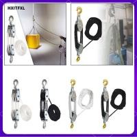 ราคา hxitfxl รอกเชือก รอกเชือกแบบแมนนวล ระบบรอกเชือกแบบหมุนได้ 270 องศา (48757003936)