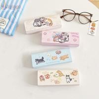 ราคา แก้ว โยโลโก กล่องใส่แก้วป้องกันเปลือกแข็ง แว่นตาหนัง ปู่ ลายแมวแบบพกพาผู้ชาย (55757269660)