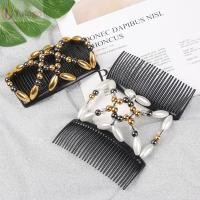 ราคา YOLOGO Magic Hair Comb DIY Stretch Bun Maker กิ๊บติดผมลูกปัด (53207385427)