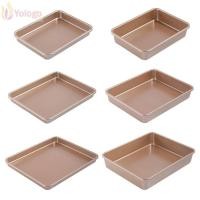 ราคา โยโลโก ถาดอบเค้ก ถาดอบเตาอบแบบไม่ติดขนาด 9 11 13 นิ้ว กระทะภาชนะเหล็กคาร์บอนสี่เหลี่ยมผืนผ้า (53256725449)