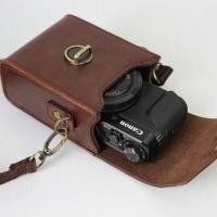 ราคา กระเป๋ากล้องเหมาะสําหรับ Canon739572700720730740กระเป๋าสะพายข้างหนังซัพพลายโซ่ RRSG (49855235193)