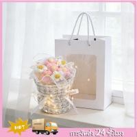 ราคา ช่อดอกไม้ขนาดเล็กโครเชต์ ของขวัญวันแม่ (44557040225)