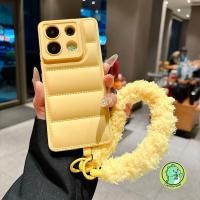 ราคา Down JacketปลอกPlush LanyardสําหรับMotorola Moto Edge 40 X40 Pro Neo 30 G23 G53 E13 E32s E32 E22i E22 G Play 5G 2024 4Gหรูหราน่ารักSandyนุ่มเคสโทรศัพท์ (56255274256)