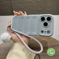 ราคา น่ารักเคสโทรศัพท์Faux Fur Pom PomสําหรับVivo Y31 Y21D Y29S Y29T Y19E Y19S GT Y04S Y300 GT Y300T Y200 Pro Plus 5G 4G 3DปลอกหรูหราBallจี้ (53454769211)