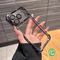 ราคา หรูหราปลอกกันกระแทกสําหรับiPhone 17 Pro Max Air 16E 16 15 Plus 11 Pro Max 17ProMaxน่ารักชุบใสธุรกิจSoft AirBagเคสโทรศัพท์ (40370889964)