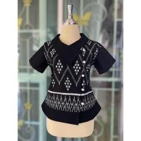 ราคา เสื้อคอยูปกใหญ่ รวมลายไทย ผ้าฝ้าย (23364132346)