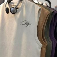 ราคา เอร์เชนชิ เสื้อยืดแขนกุดบาสเก็ตบอลอเมริกันพิมพ์ลายภูเขาสําหรับฤดูร้อน (43350564536)