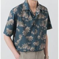 ราคา ERSHENSHI เสื้อเชิ้ตลายดอกไม้คอคิวบา เสื้อเชิ้ตแขนสั้นลำลองสำหรับชายหาดฮาวายสำหรับทั้งชายและหญิงในช่วงฤดูร้อนเสื้อลายดอก (25294563553)
