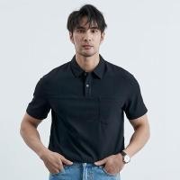 ราคา Eershenshi เสื้อโปโลผู้ชาย แฟชั่นคอปกแขนสั้น สีล้วนแมทช์ลุคง่าย การออกแบบกระเป๋าหน้าอก ชุดคู่รัก (28382622997)