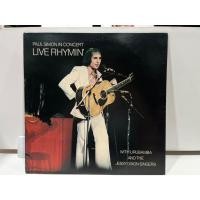 ราคา 1LP Vinyl Records แผ่นเสียงไวนิล PAUL SIMON IN CONCERT LIVE RHYMIN E8A49 (54852804923)