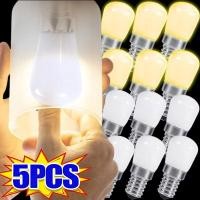 ราคา หลอดไฟ LED ขนาดเล็ก 220V E12 หลอดไฟแบบเกลียวสำหรับตู้เย็น สำหรับเปลี่ยน ไฟกลางคืนขนาดเล็ก 1 3 5 ชิ้น (47806747394)