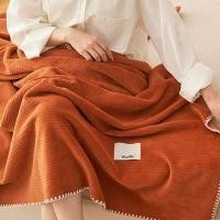 ราคา Blanket Office Nap Blanket Sofa Blanket Lunch Break Shawl Waffle Cover Blanket Coral Fleece Air Conditioning Blanket Quilt oV8N (57356889762)