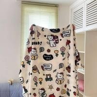 ราคา Milk Fiber Blanket Office Nap Air Conditioning Blanket Shawl Blanket Sofa Velvet Blanket Student Single Blanket OuGk (46806968652)