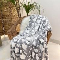 ราคา Retro Star Moon Flannel Leisure Sofa Air Conditioning Blanket Dormitory Students Blanket Dual Use Blanket AaxC (42929145921)