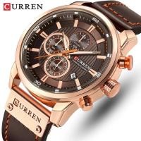 ราคา CURREN 8291นาฬิกาควอทซ์สําหรับผู้ชายแฟชั่น Timepiece สายหนังอเนกประสงค์ของขวัญ (47904399917)