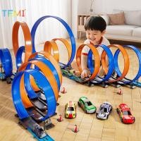 ราคา TEMI 360 องศา Track DIY เด็ก Race รถ Hot Wheels Track ชุดของเล่นของขวัญกล่อง (40813186980)
