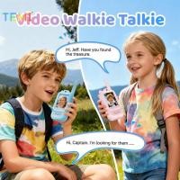 ราคา TEMI Walkie Talkie เด็ก Ideo แบตเตอรี่ขนาดใหญ่ไร้สายเด็ก Intercom ของขวัญวันเกิด (53206082640)