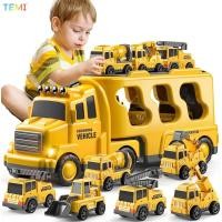 ราคา TEMI 7 in 1 รถขนส่งของเล่น ชุดของเล่นรถเครนวิศวกรรม รถก่อสร้าง รถเครน รถตักของเล่น รถเข็น รถขุด ขนาดใหญ่ สําหรับเด็กผู้ชาย (15198105966)