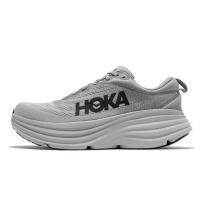 ราคา รองเท้าวิ่ง Hoka Bondi 8 ขนาดกว้างพิเศษ สีเทา สีดำ และสีขาว สำหรับผู้ชาย (48557049512)