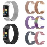 ราคา สายนาฬิกาข้อมือ สเตนเลส หัวเข็มขัดแม่เหล็ก แบบเปลี่ยน สําหรับ Fitbit Charge 5 6 Tracker (22258886579)