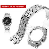 ราคา สายเข็มขัดรัดข้อมือสแตนเลสสําหรับ Casio G Shock Ga2100 Case 316L Ga 2100 Ga 2100 1A Ga2110 (6189250796)