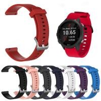 ราคา สายนาฬิกาข้อมือซิลิโคนสําหรับ Garmin Forerunner 245 245 M 20 มม (8081295685)
