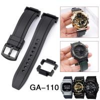 ราคา สายนาฬิกาข้อมือยางฟลูออรีน สําหรับ Casio G Shock DW 5600 5610 GA 110 400 700 2100 GD 100 110 120 6900 GW M5610 16 22 มม (14866647392)