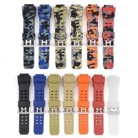 ราคา Camouflage TPU สายนาฬิกาสําหรับ GW 9400 Cat series พลังงานแสงยางนาฬิกาอุปกรณ ์ เสริม (24779147901)