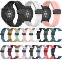 ราคา สายนาฬิกาข้อมือซิลิโคน แบบแม่เหล็ก พับได้ สําหรับ Garmin Forerunner 55 245 255 645 (22767018576)