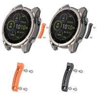 ราคา แถบป้องกันการชนกันของโลหะตกแต่งสําหรับ Garmin Fenix8 Tactix 8 Quatix8 Fenix 8 Pro แถบกันชนนาฬิกาทดแทน (41323523438)