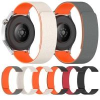 ราคา 18 มม 20 มม 22 มม Universal Dual สีสายนาฬิกาซิลิโคนสําหรับ Garmin Venu 2S 3S Forerun 55 158 168 245 255 265 265S 645 Cloud ไม้ grain magnetic Watchband (28777669100)