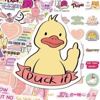 ราคา 50แผ่น การ์ตูน ลูกเป็ดน้อยสีเหลือง สติ๊กเกอร์ ใช้ตกแต่งกระเป๋าเดินทาง เคสไอแพด เคสโทรศัพท์ แล็ปท็อป แก้วน้ำ ตู้เย็น (28040307408)