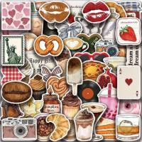 ราคา 50แผ่น ย้อนยุค การ์ตูน กาแฟ สติ๊กเกอร์ ใช้ตกแต่งกระเป๋าเดินทาง เคสไอแพด เคสโทรศัพท์ แล็ปท็อป แก้วน้ำ ตู้เย็น (26690306798)