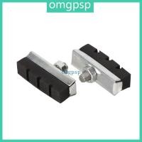 ราคา V Brake Pads Rubber Shoes Black Blocks Durable MTB Road Bike Accessories (50303112146)