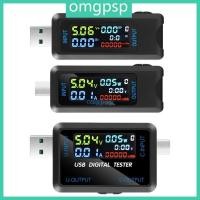 ราคา OMG USB C PowerTester เครื่องวัดความจุกระแสไฟฟ้าแรงดันไฟฟ้า USB C มัลติมิเตอร์ 4 5 36V (46257421080)