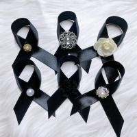 ราคา เข็มกลัดโบไว้อาลัย โบสีดำ (54050466289)