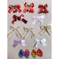 ราคา โบว์สำเร็จรูป โบว์ตกแต่งชิ้นงาน โบว์เลื่อม โบว์กระสอบ โบริบบิ้น (24806965229)