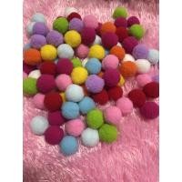 ราคา ลูกปอมปอม ขนาด2cm 150 ลูก (20058354320)