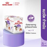 ราคา 12 ซอง Royal Canin Sterilised Pouch Gravy อาหารเปียกแมวโตทำหมัน อายุ12เดือนขึ้นไป เกรวี่ Wet Cat Food โรยัล คานิน (1420780538)