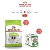 ราคา เซตคู่สุดคุ้ม Royal Canin X Small Adult 3kg Royal Canin Mini Adult Pouch Gravy สุนัขโต พันธุ์เล็ก อายุ10เดือนขึ้นไป (22580627635)
