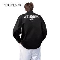 ราคา YOUTANG เสื้อเชิ้ตแขนยาวสีพื้น คอปก เสื้อเชิ้ตใส่ทำงานชาย สไตล์ลำลอง กระดุมแถว แฟชั่นเกาหลี (24603309102)