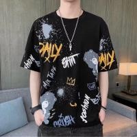 ราคา เสื้อยืดพิมพ์ลายสไตล์ญี่ปุ่นสำหรับผู้ชาย (58156682326)