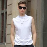 ราคา เสื้อยืดแขนกุดผู้ชาย ออกแบบคอเต่า สำหรับกิจกรรมกลางแจ้งในฤดูร้อน (50407416493)