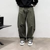 ราคา YOUTANG กางเกงทำงานสไตล์ทหารย้อนยุค ทำจากPU สไตล์ขาบาน ใช้งานได้หลากหลาย (48303782550)