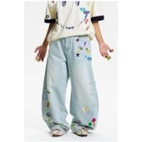 ราคา กางเกงยีนส์สไตล์อเมริกันย้อนยุค ขนาดฟรีไซส์ เหมาะสำหรับฤดูใบไม้ร่วง ทรงขาตรง สวมได้หลายโอกาส (43712705545)