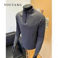 ราคา Youtang เสื้อกันหนาว Dralon ครึ่งซิปฤดูหนาวกีฬาที่อบอุ่น (27521582015)