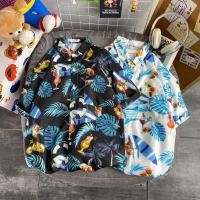 ราคา เสื้อเชิ้ตผู้ชายลายฮาวาย พอดีตัว สไตล์ชายหาด (48553824695)