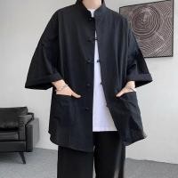 ราคา YOUTANG เสื้อเชิ้ตแขนสั้นผู้ชายผ้าลินินจีนใหม่ผู้ชายฤดูร้อน (56506954657)